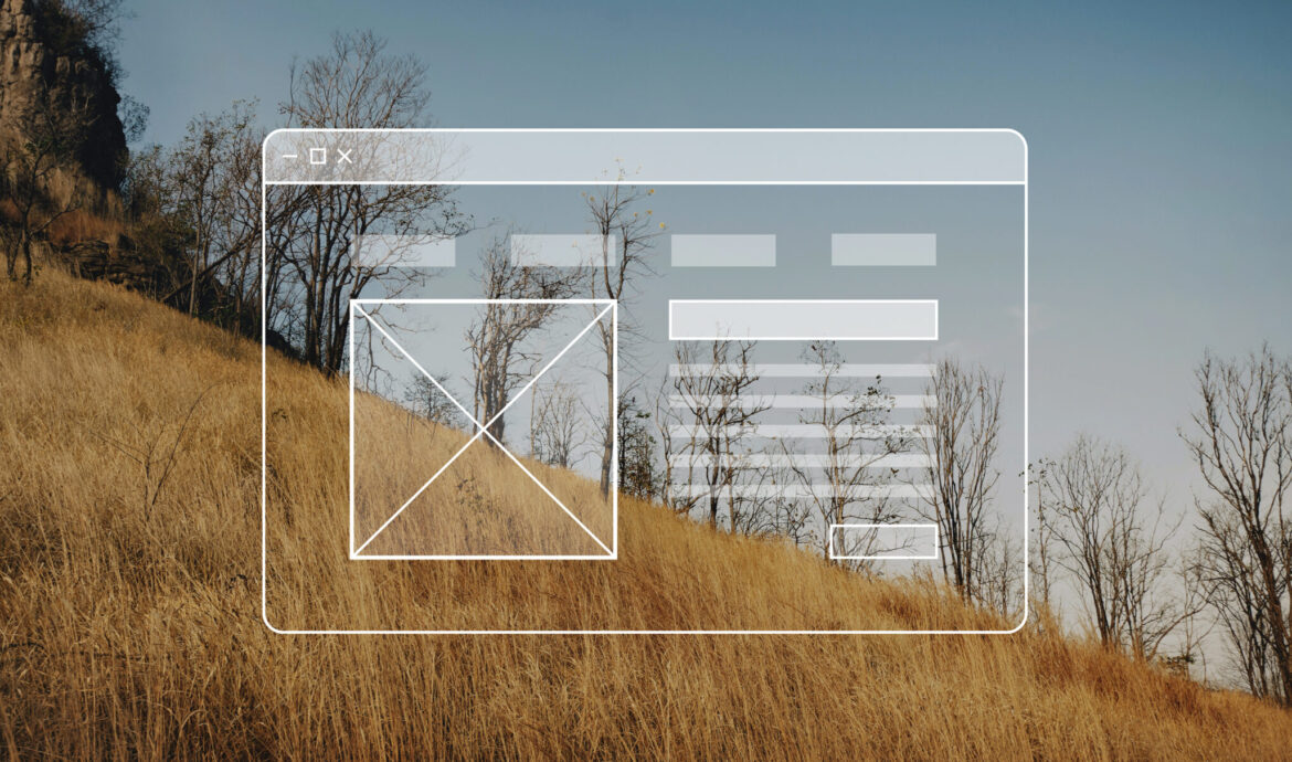 Create Website Layout Blank Banner