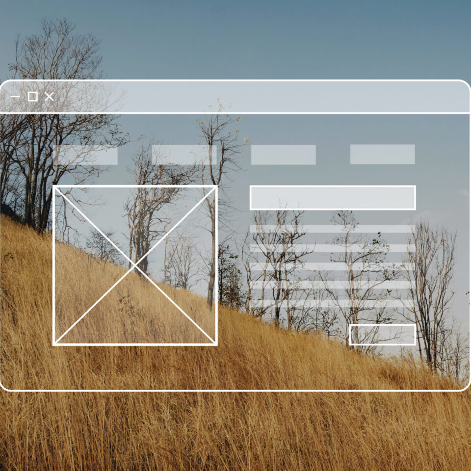 Create Website Layout Blank Banner